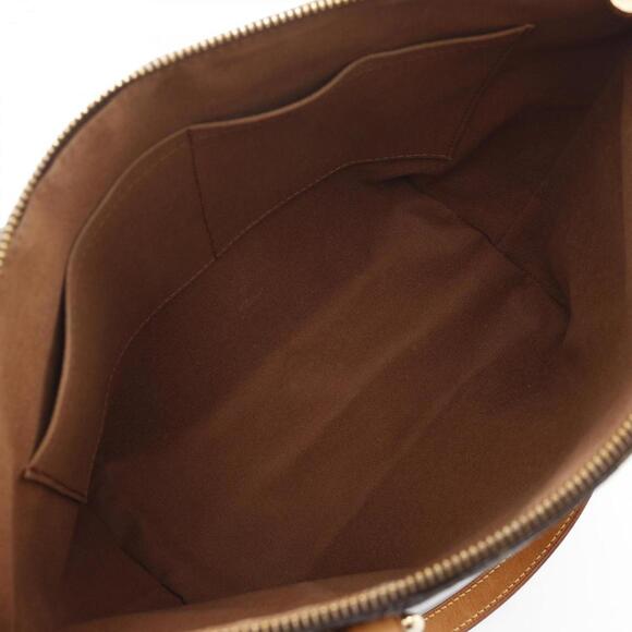 LOUIS VUITTON Brown Monogram Leather Tote Bag - Picture 4 of 11